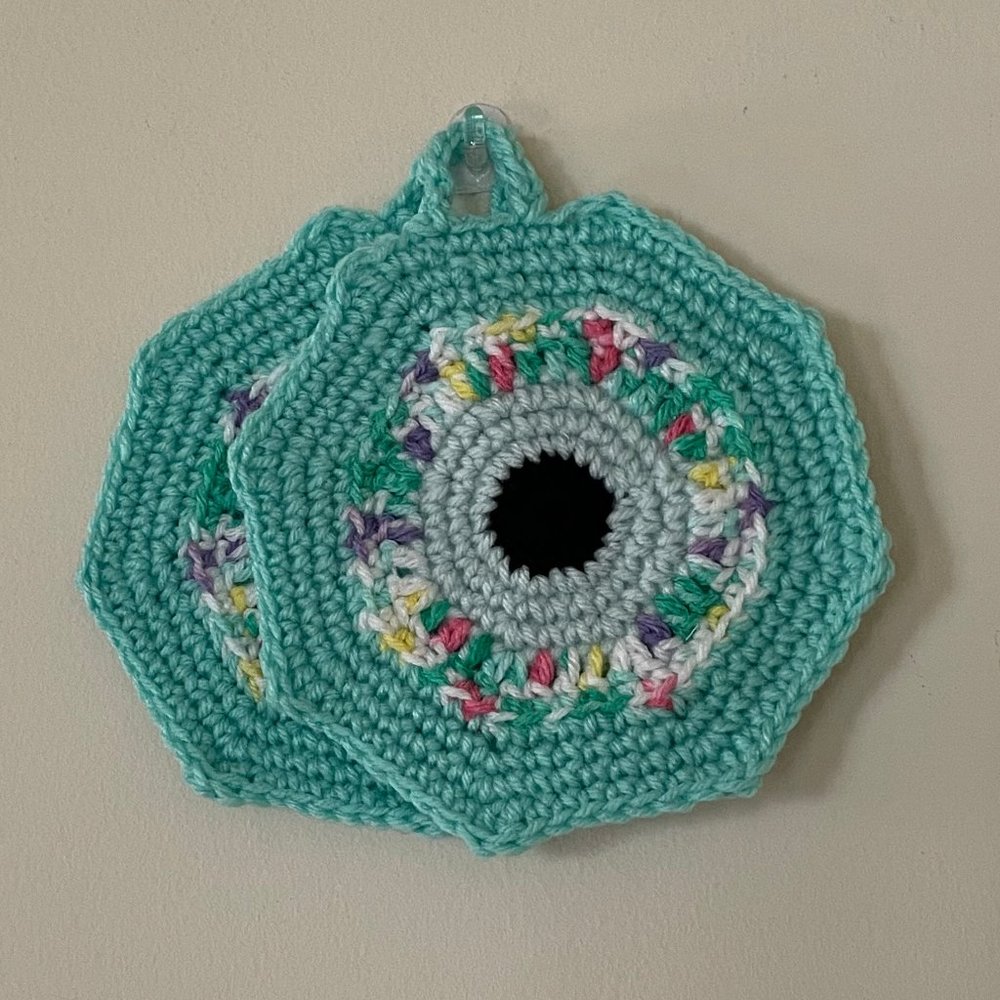 Crochet pot holders